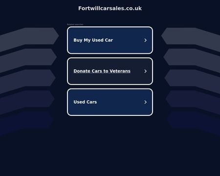 website thubmnail of Fortwillcarsales.co.uk