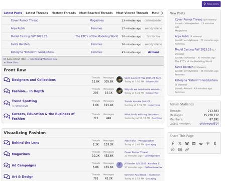 The Fashion Spot Forums