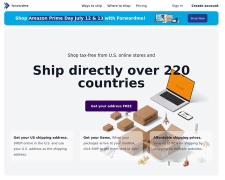 website thubmnail of ForwardMe