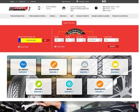 website thubmnail of Forzatyres