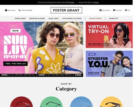 website thubmnail of Foster Grant