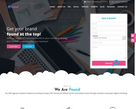 website thubmnail of FOUND