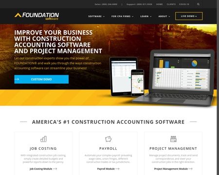 website thubmnail of FoundationSoft