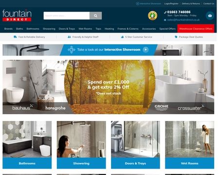 website thubmnail of Fountain Direct
