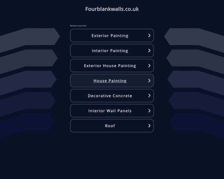 website thubmnail of Fourblankwalls.co.uk