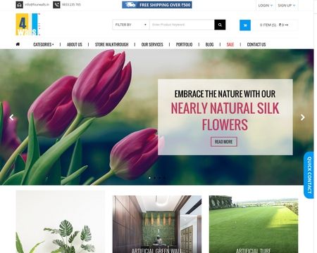 website thubmnail of 4Walls