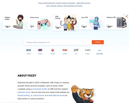 website thubmnail of Fozzy