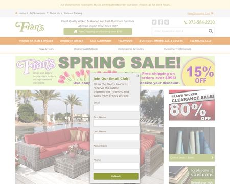 website thubmnail of Fran's