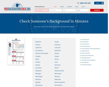 website thubmnail of FreeBackgroundCheck.org