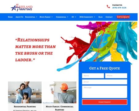 website thubmnail of Freelandpainting