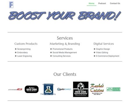 website thubmnail of Free Radical Labs