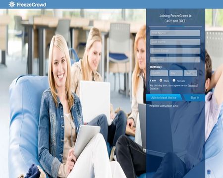website thubmnail of FreezeCrowd