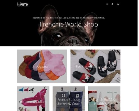 website thubmnail of Frenchie World