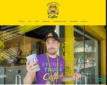 website thubmnail of Frenchtruckcoffee