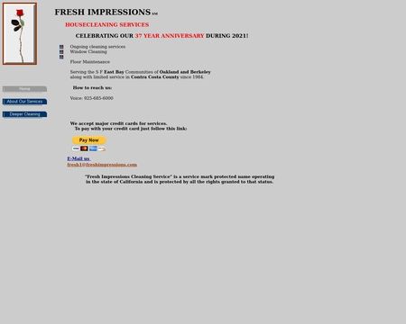 Fresh Impressions Housecleaning Services