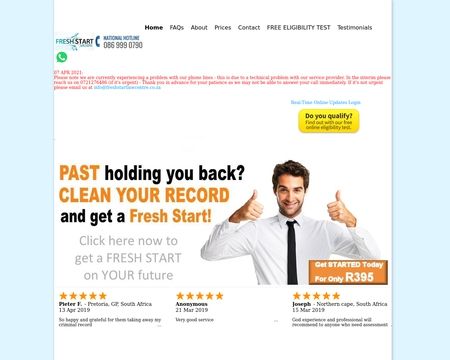website thubmnail of Fresh Start Law Centre