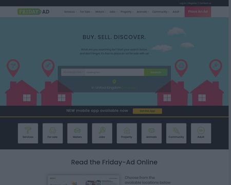 website thubmnail of Friday AD