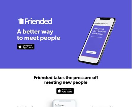 website thubmnail of Friended