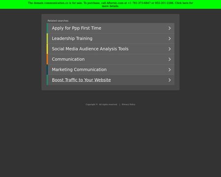 website thubmnail of Frontier.communication.co