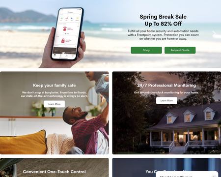 website thubmnail of FrontpointSecurity