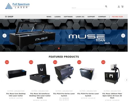 website thubmnail of Full Spectrum Laser