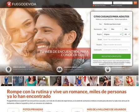 website thubmnail of Fuegodevida