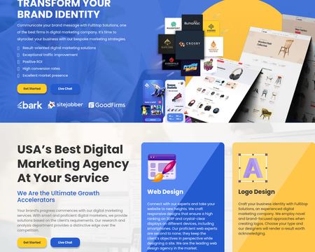 website thubmnail of Fullstopsolutions