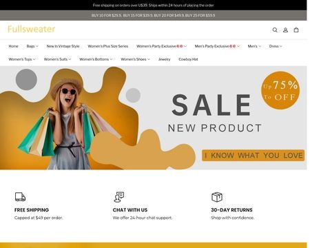 website thubmnail of Fullsweater