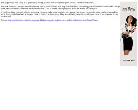 website thubmnail of Funclub