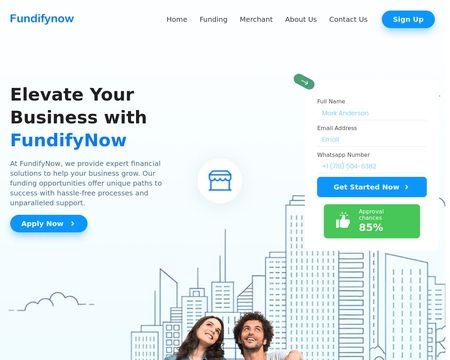 website thubmnail of Fundifynow