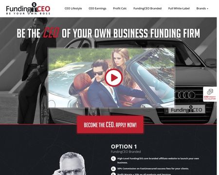 website thubmnail of FundingCEO