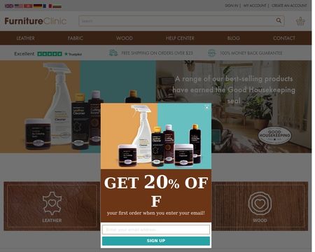 website thubmnail of Furniture Clinic