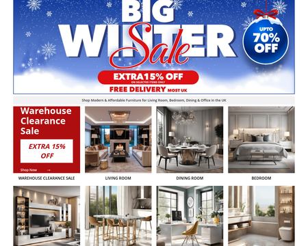 website thubmnail of Furniture In Fashion