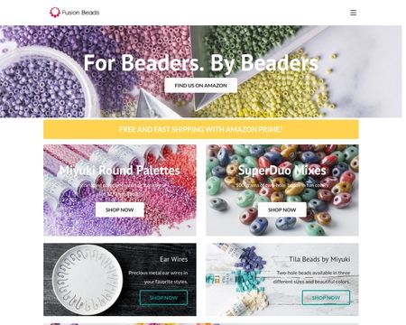website thubmnail of FusionBeads