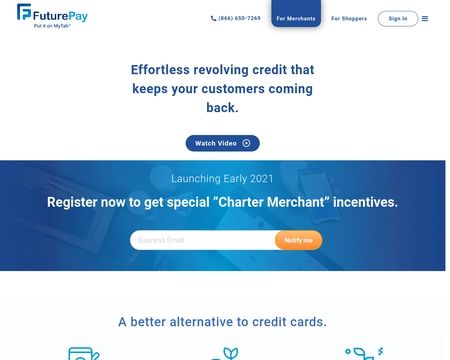 website thubmnail of FuturePay