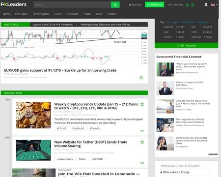 website thubmnail of FX Leaders