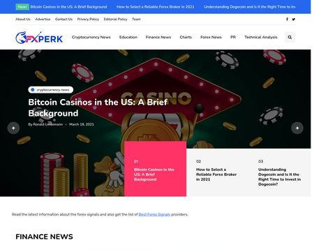 website thubmnail of FxPerk