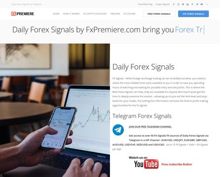 website thubmnail of Fx Premiere