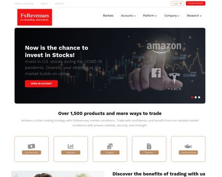 website thubmnail of Fxrevenues