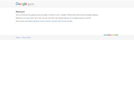 website thubmnail of G.co