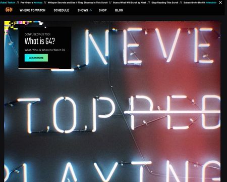 website thubmnail of G4 Media