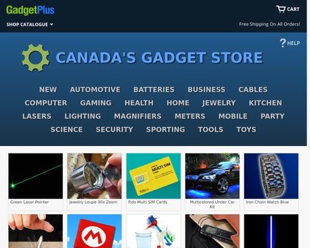 website thubmnail of GadgetPlus CA