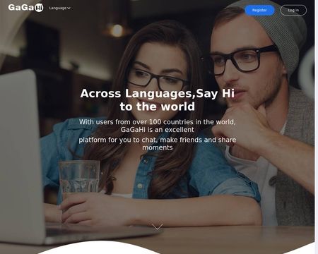 website thubmnail of GagaMatch