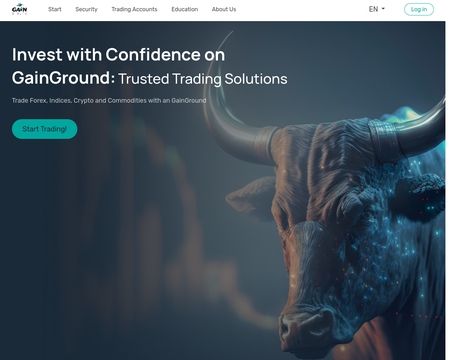 website thubmnail of Gainground.live