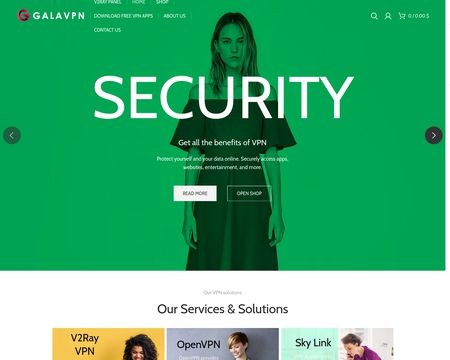 website thubmnail of Galavpn