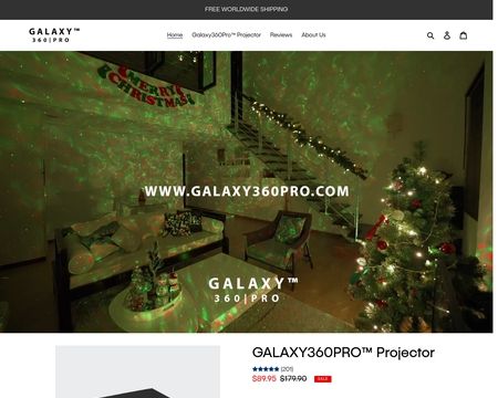 website thubmnail of Galaxy360Pro