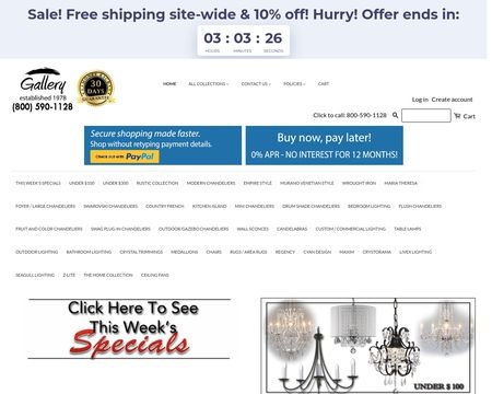 Gallery Chandeliers