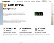 Thumbnail of Game Reviews