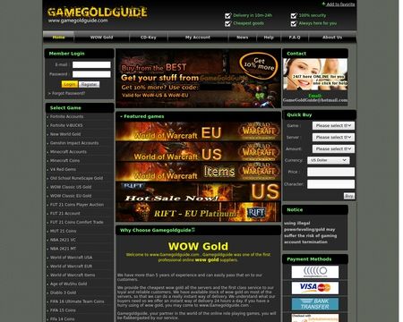 website thubmnail of Gamegoldguide