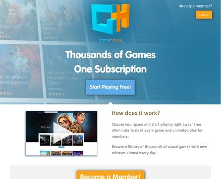 website thubmnail of GameHouse